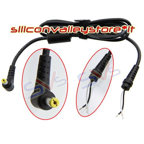 Cavo power jack spinotto - dc,